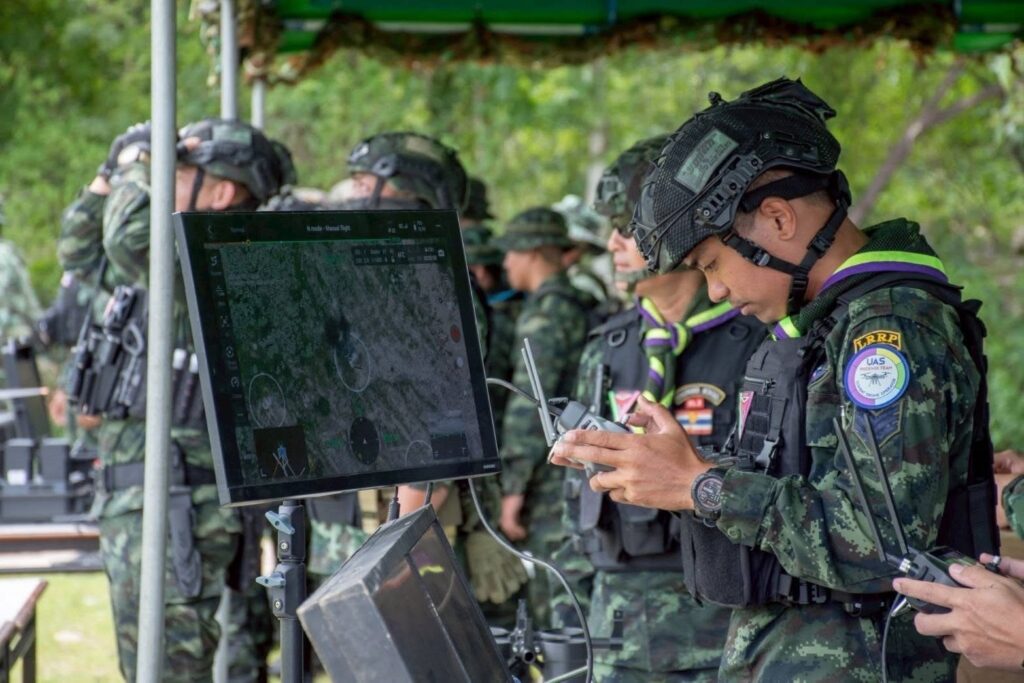 ฉก.ราชมนู อบรม ผบ.อากาศยานไร้คนขับ โจมตีทิ้งระเบิดทางยุทธวิธี