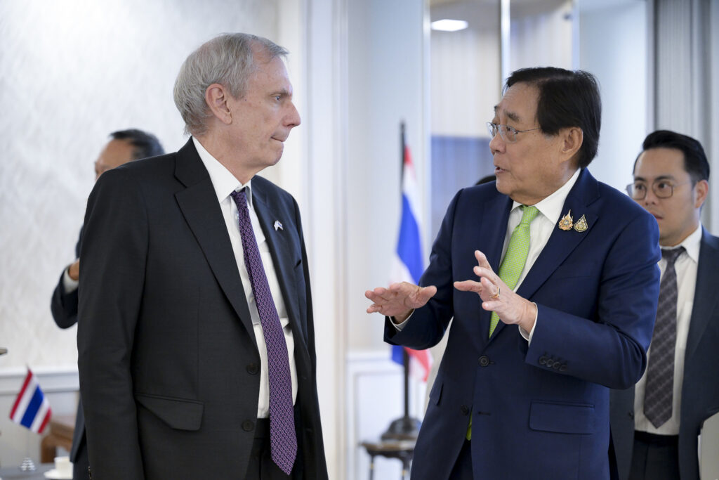 "พิชัย" คุยทูต US ตอกย้ำความสัมพันธ์ เดินหน้าร่วมมือทุกมิติ