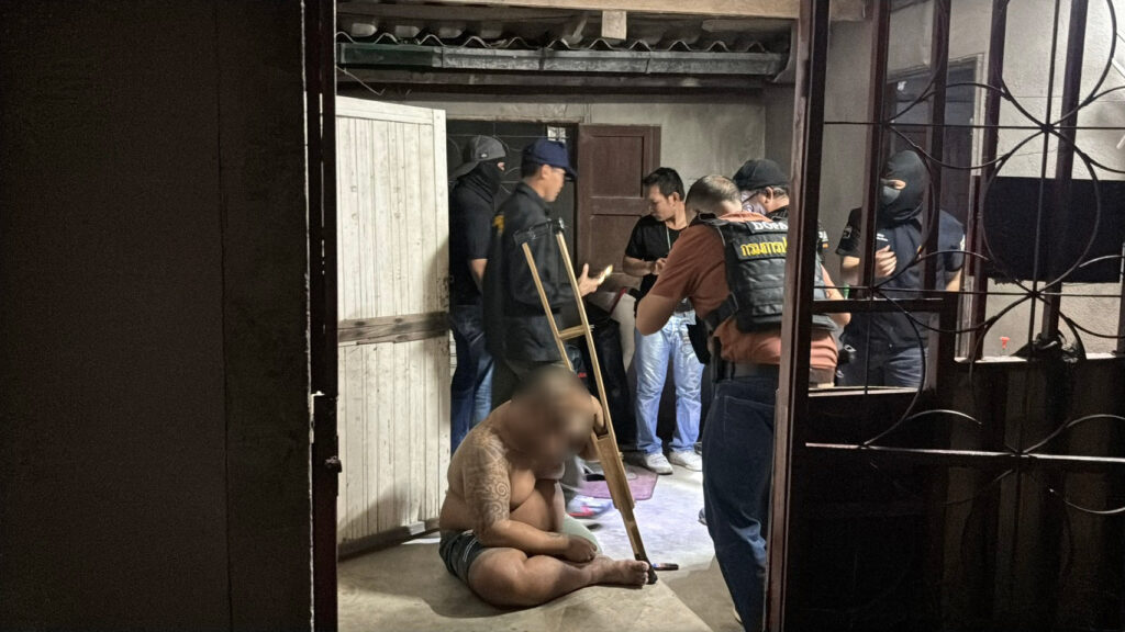 ปกครองบางละมุง รวบ "ช้าง ห้วยใหญ่" เอเยนต์ค้ายารายใหญ่