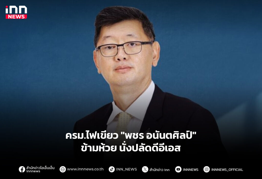 ครม.ไฟเขียว "พชร อนันตศิลป์" ข้ามห้วยนั่งปลัดดีอีเอส