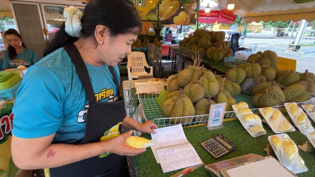 ร้านขายทุเรียน-อาหารทะเลขอนแก่น หวั่นถูกอายัดบัญชี