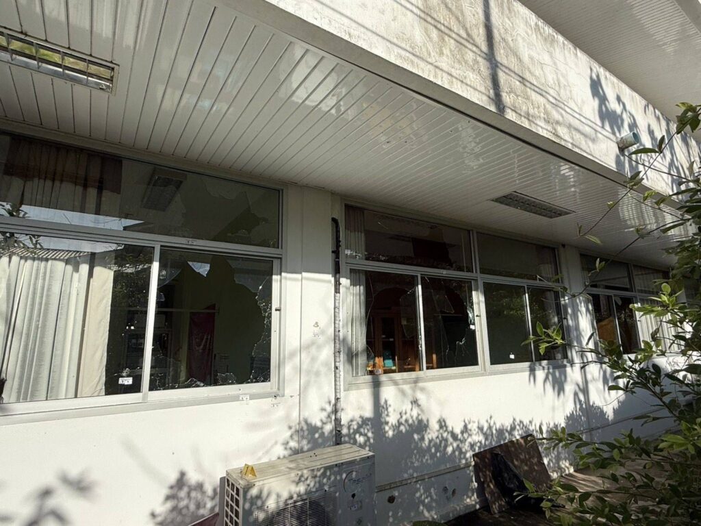 ทบ.ร่วมนิติวิทยาศาสตร์ เก็บหลักฐาน เขมรโจมตี รพ.พนมดงรัก