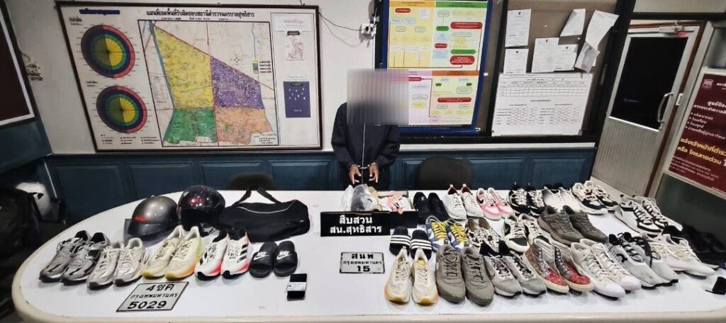 รวบโจรขโมยรองเท้า "โบว์ แวนด้า" อ้างเพิ่งพ้นโทษไม่มีงานทํา