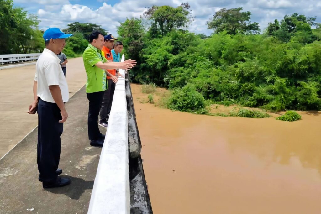 อำเภอเมืองเพชรบูรณ์ พร้อมตั้งรับมวลน้ำป่าสักไหลผ่าน