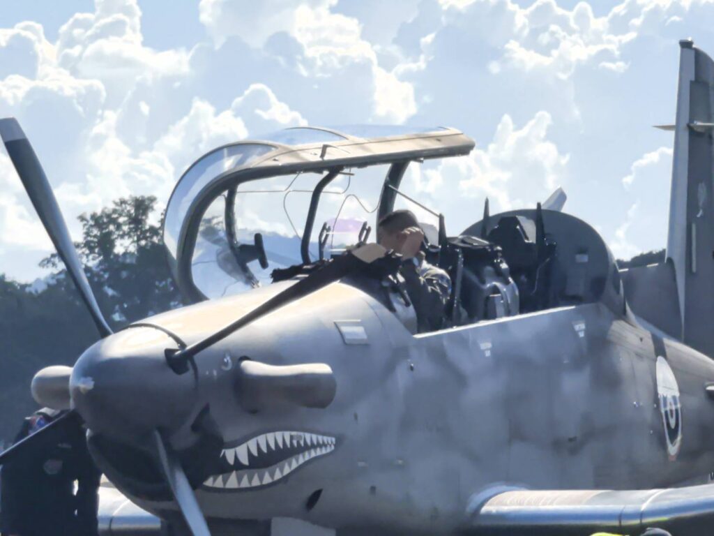 กองทัพอากาศ เปิดตัวเครื่องบินโจมตี AT-6TH