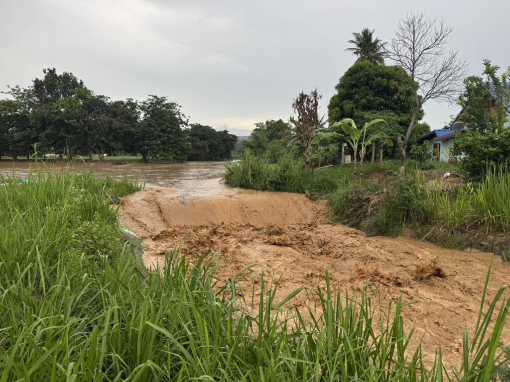 น้ำป่าทับลาน ถล่มวังน้ำเขียว ฝนหนักหลายชั่วโมง