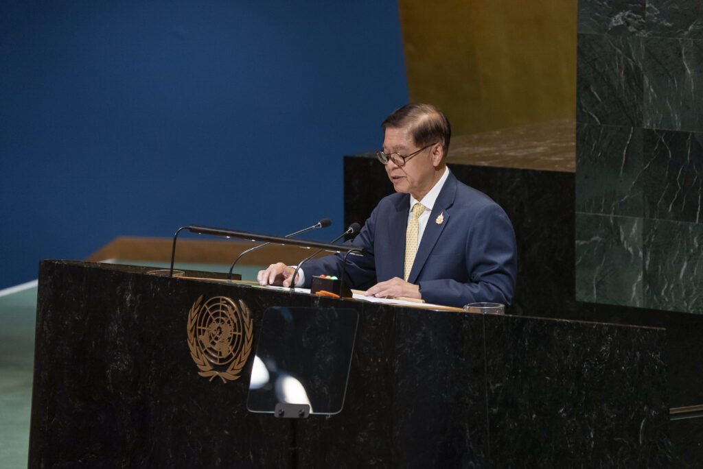 “สีหศักดิ์” ขึ้นเวที UN โต้เดือดกัมพูชาบิดเบือนชายแดน ย้ำยึดสันติภาพ