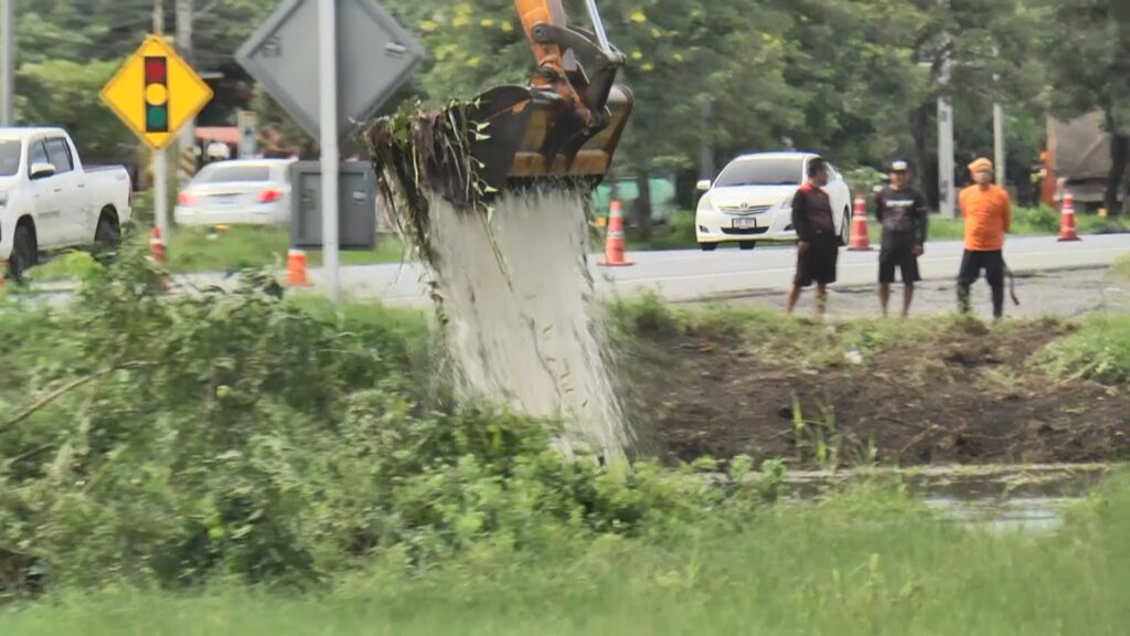 เขื่อนพิมาย เร่งระบายน้ำ รับมือมวลน้ำจากพายุลูกใหม่