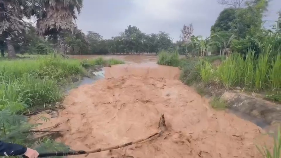 น้ำป่าทับลาน ถล่มวังน้ำเขียว ฝนหนักหลายชั่วโมง