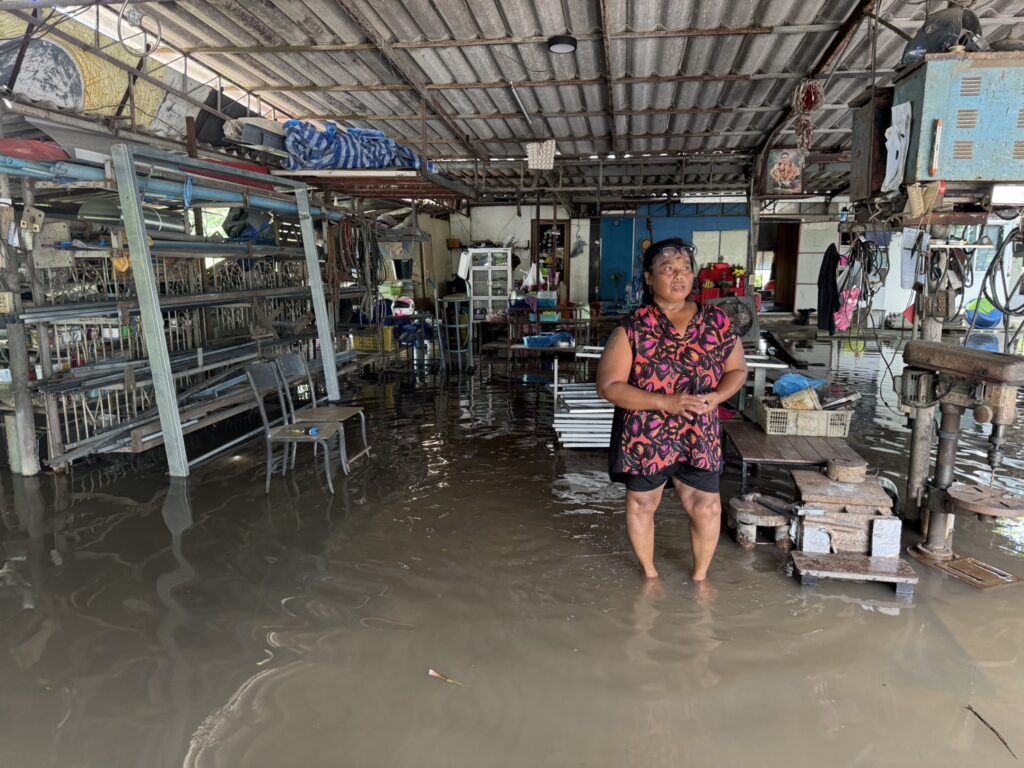 ชาวบ้านคลอง 9 โวยน้ำท่วม วอนกรมชลฯเร่งแก้ปัญหา