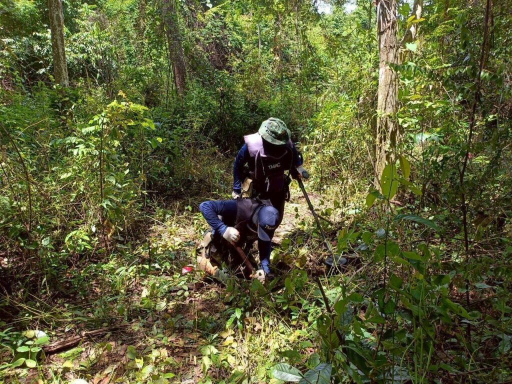 กองทัพภาค 2 เก็บกู้สรรพาวุธระเบิดได้กว่า 2800 รายการ 