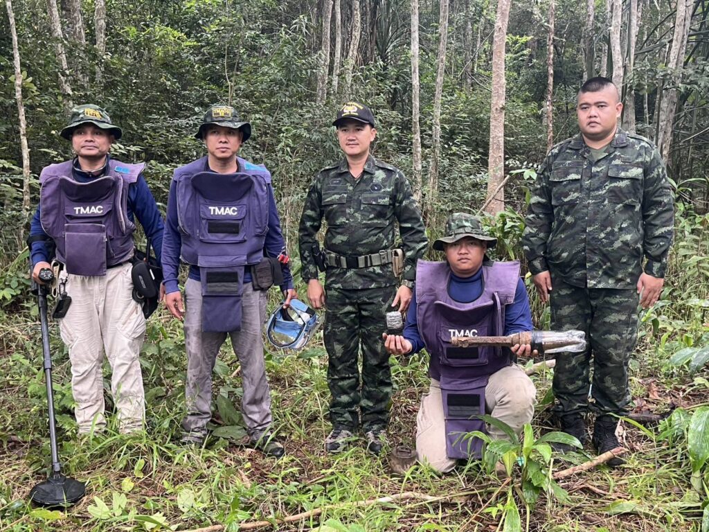 กองทัพภาค 2 เก็บกู้สรรพาวุธระเบิดได้กว่า 2800 รายการ 