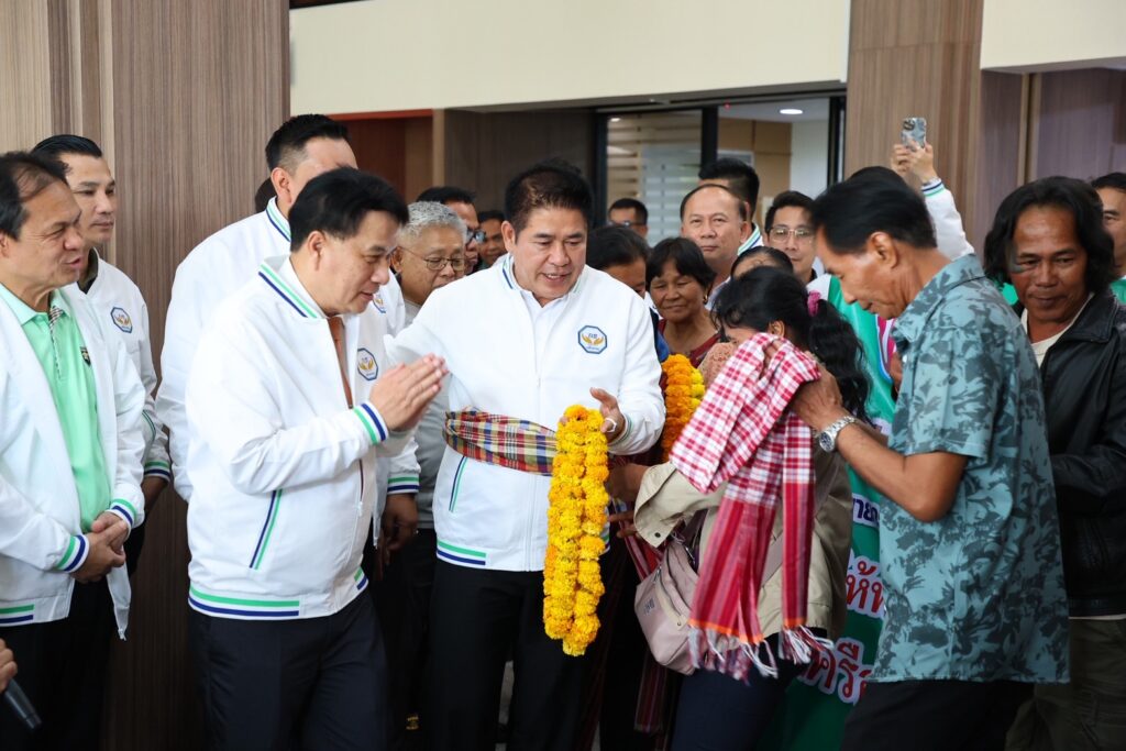 "ธรรมนัส" รับปากแก้ปัญหาเรื้อรังให้ "เครือข่ายคนลุ่มน้ำมูล"