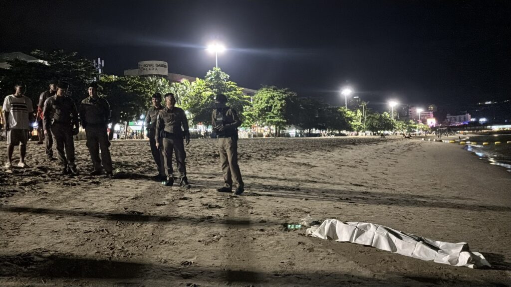 หนุ่มเมียนมาร์ ดับปริศนาลอยเกยหาดพัทยา 