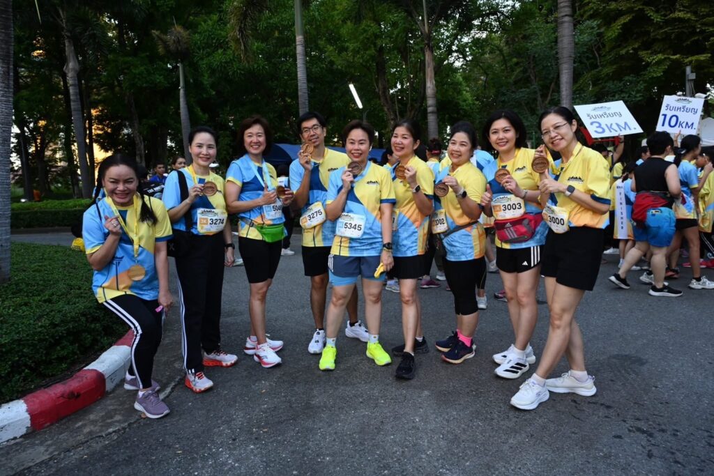 กิจกรรมวิ่งล้อมเมือง ลดความเสี่ยง NCDs