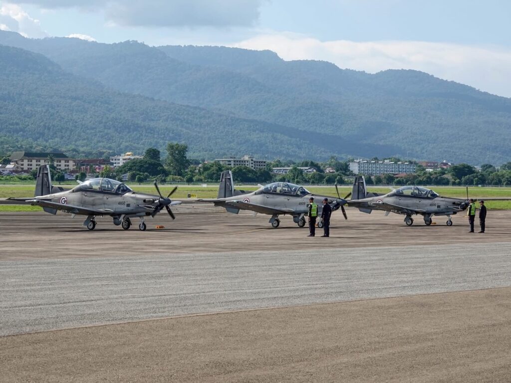 ทอ.บรรจุ AT-6TH เข้าประจำการ เพิ่มกำลังรบใหม่