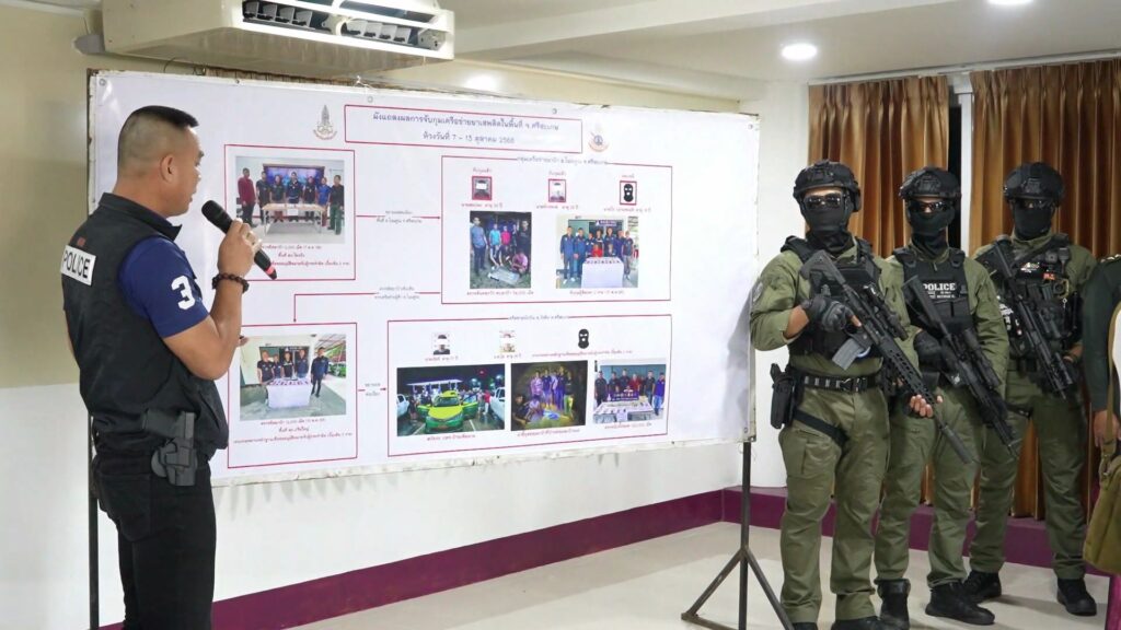 ศรีสะเกษลุยสกัดยาเสพติดชายแดน ยึดยาบ้าเกือบ2 แสนเม็ด 