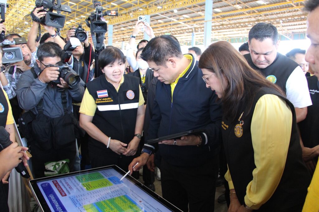 "ธรรมนัส" ติดตามภารกิจ ปลาหมอคางดำ-นำเรือประมงออกนอกระบบ