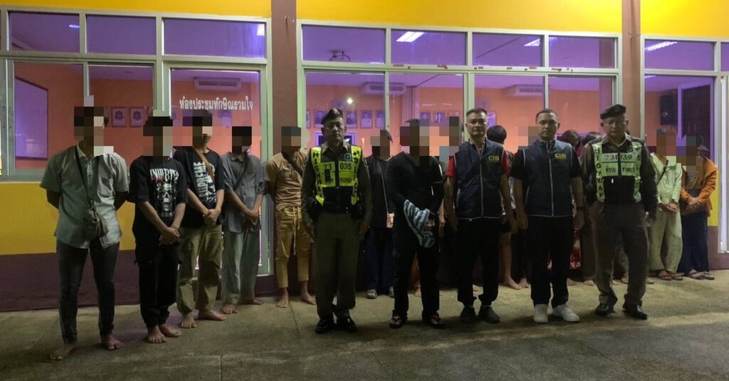 ตร.ทางหลวงสงขลา ทลายเครือข่ายค้าแรงงานเถื่อนข้ามชาติ