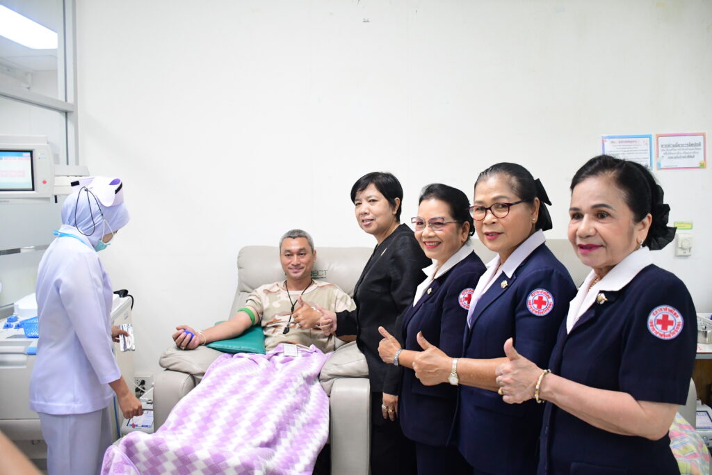 พัทลุง จัดกิจกรรมบริจาคโลหิต ถวายพระราชกุศลพระพันปีหลวง