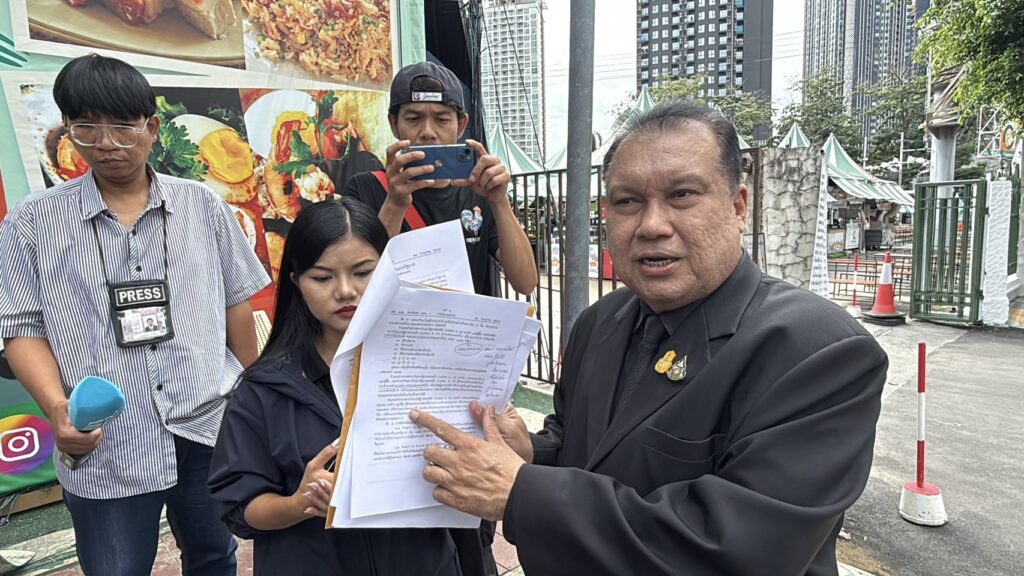 "สนธิญา" ยื่นสอบมูลนิธิ "กัน จอมพลัง" จี้ตรวจโควต้าสลาก 2 แสนใบ