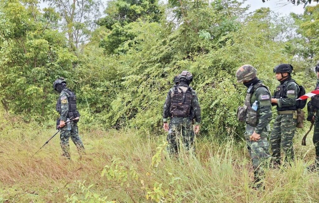 ทภ.1 เดินหน้ากู้ทุนระเบิด "หนองจาน-หนองหญ้าแก้ว" - สร้างบังเกอร์