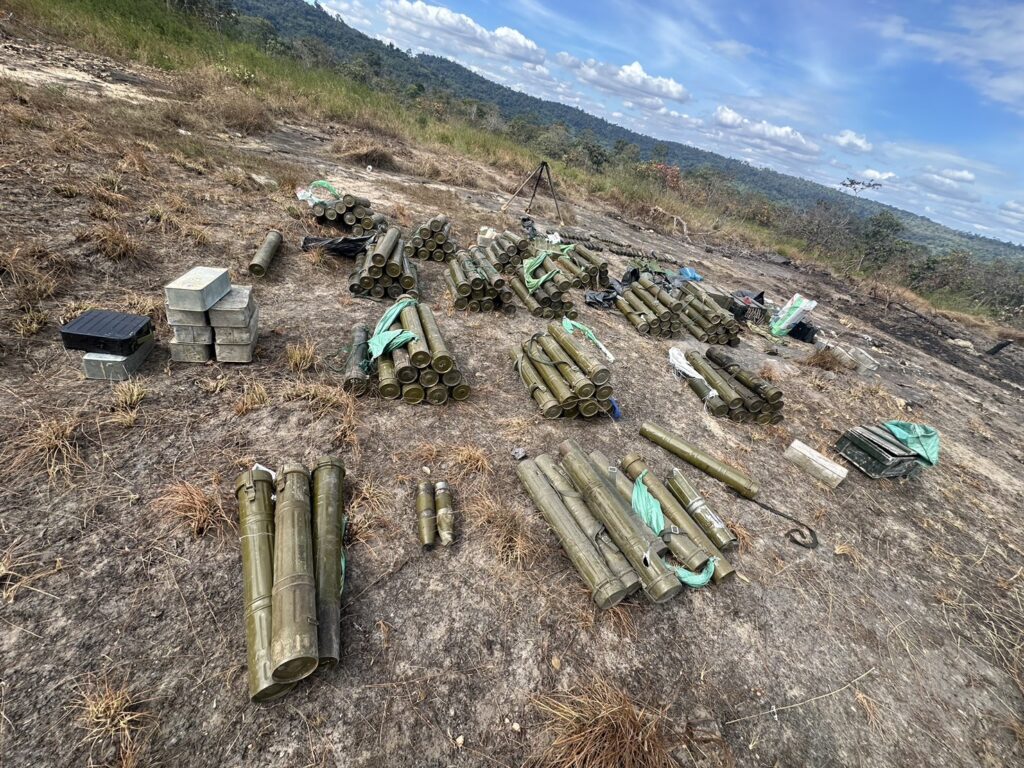 เนิน 500 ทัพไทยยึดคลังแสงเขมร อาวุธร้ายแรงจีนเพียบ