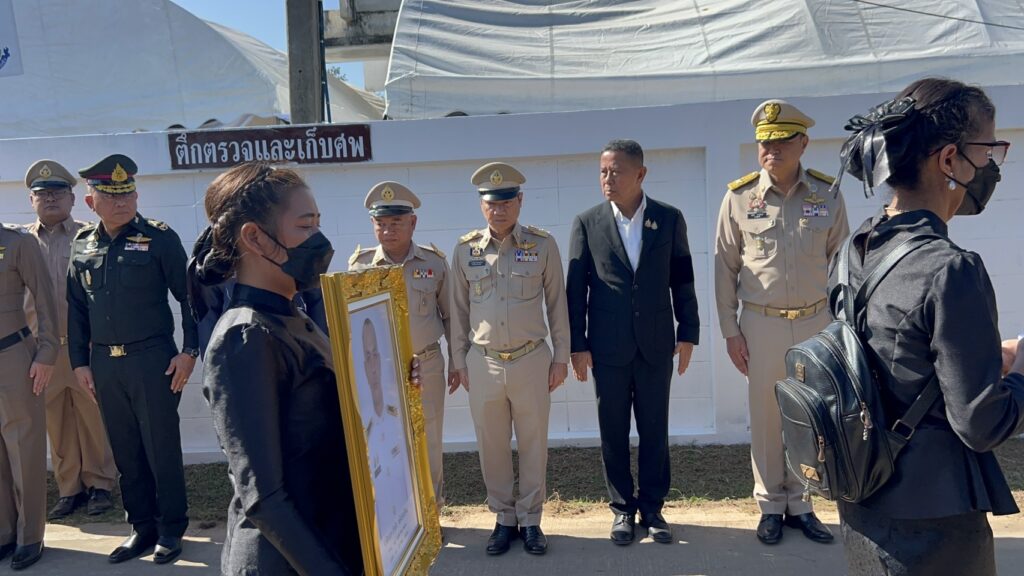 นายกฯอนุทิน เป็นประธานรับร่าง 2 ทหารกล้าสละชีพเนิน350