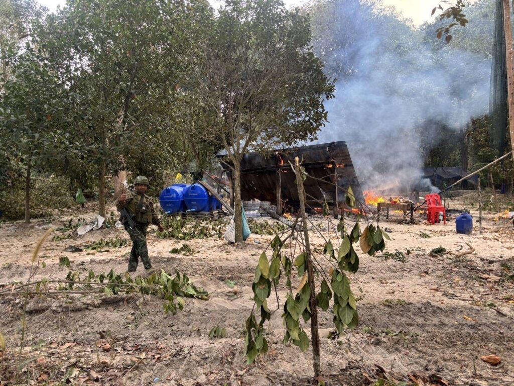 ทหารไทยเข้ายึดหลายพื้นที่สำคัญ ทำลายฐานทหารข้าศึก 48 แห่งแล้ว