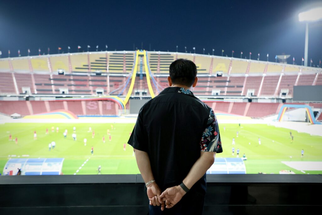 "ธรรมนัส" ตรวจความพร้อมเส้นทางเสด็จฯ พิธีเปิดซีเกมส์