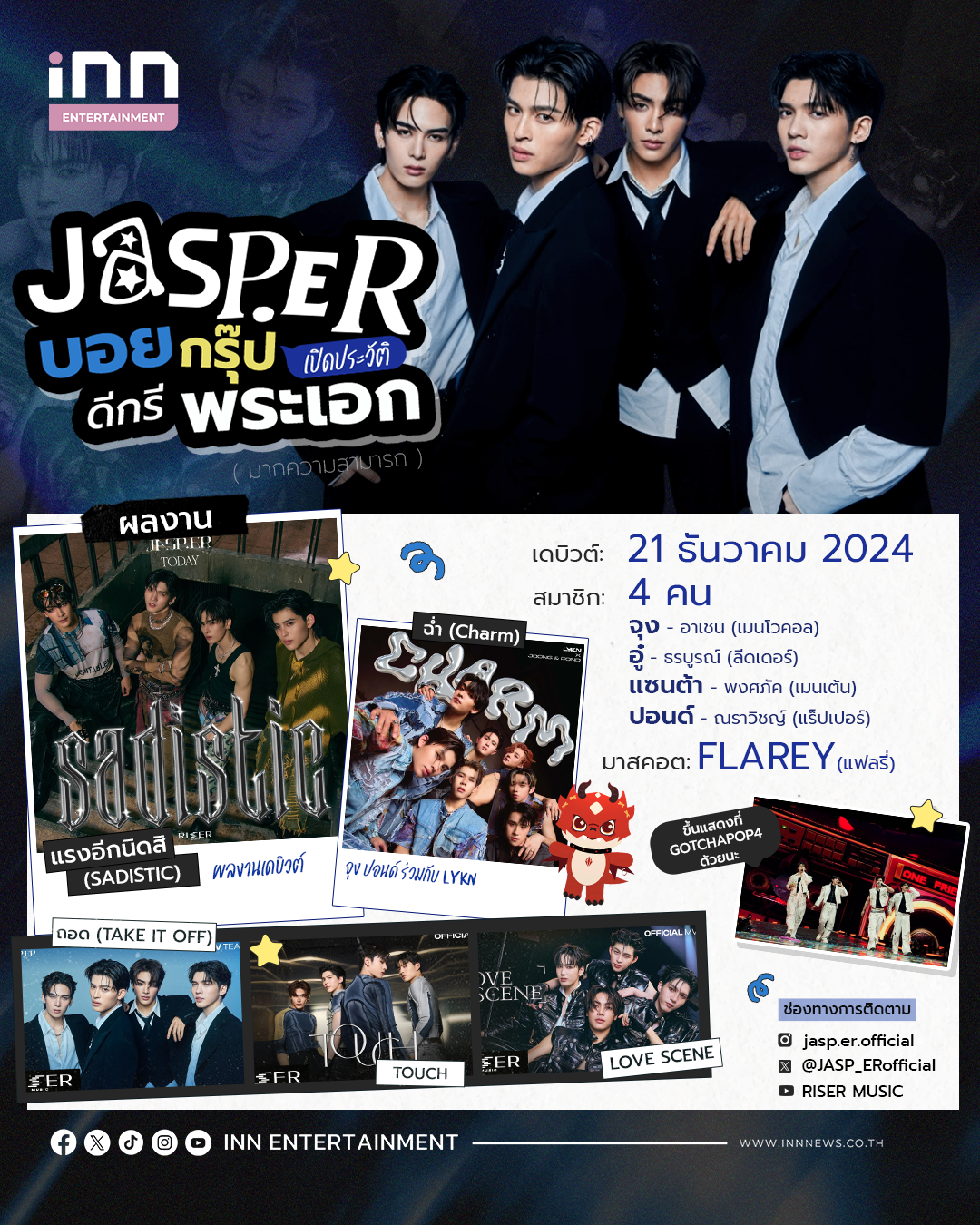 เปิดประวัติ JASP.ER